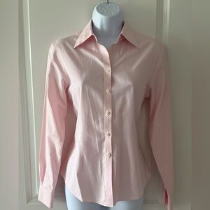 Brooks Brothers Pink Fitted Button Down Shirt